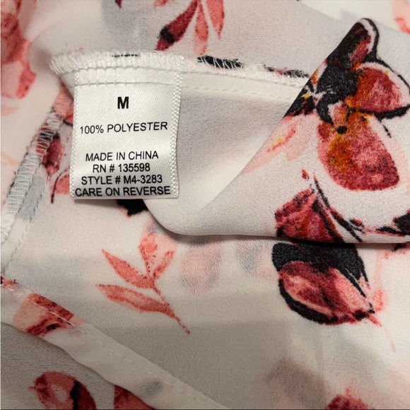 Cure Floral Blouse Size M - Picture 3 of 6